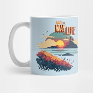 Jesus The Way To Life Mug